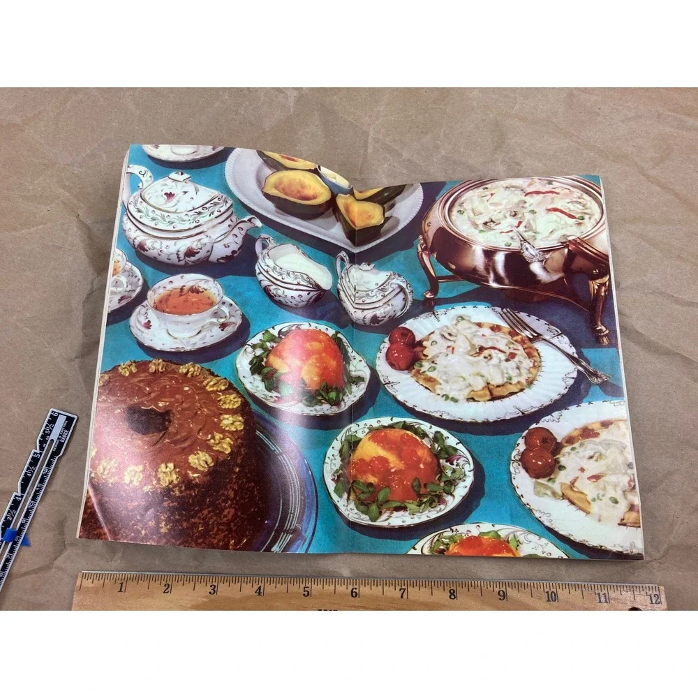 Cookbook Entertaining Six Or Eight, 143 delectable recipes 1960s